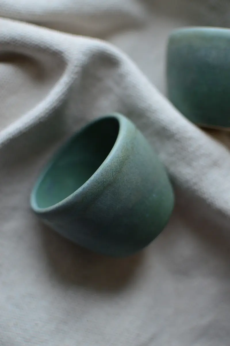 Set 2 căni din ceramică pentru espresso