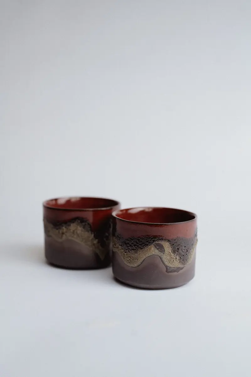Set 2 cani - Espresso/Cortado/Matcha - Bloody Mountains
