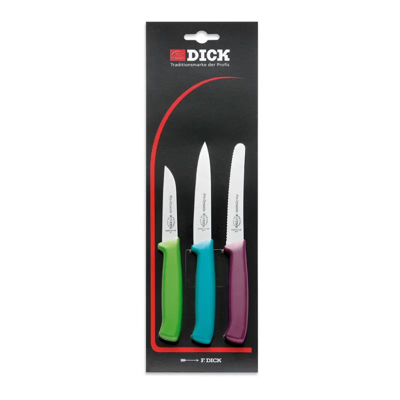 Set 3 cutite pentru fructe si legume, F. Dick PRODYNAMIC ( 8.5700.09 )