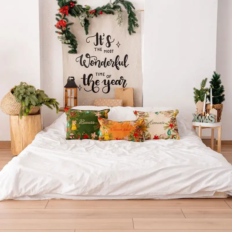 Set 3 perne Colecția Căldura Crăciunului (cu cuvinte)