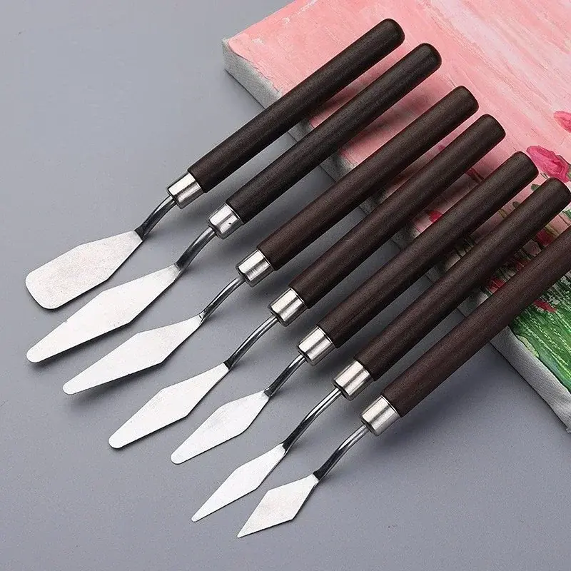 Set 7 spatule pictura diferite