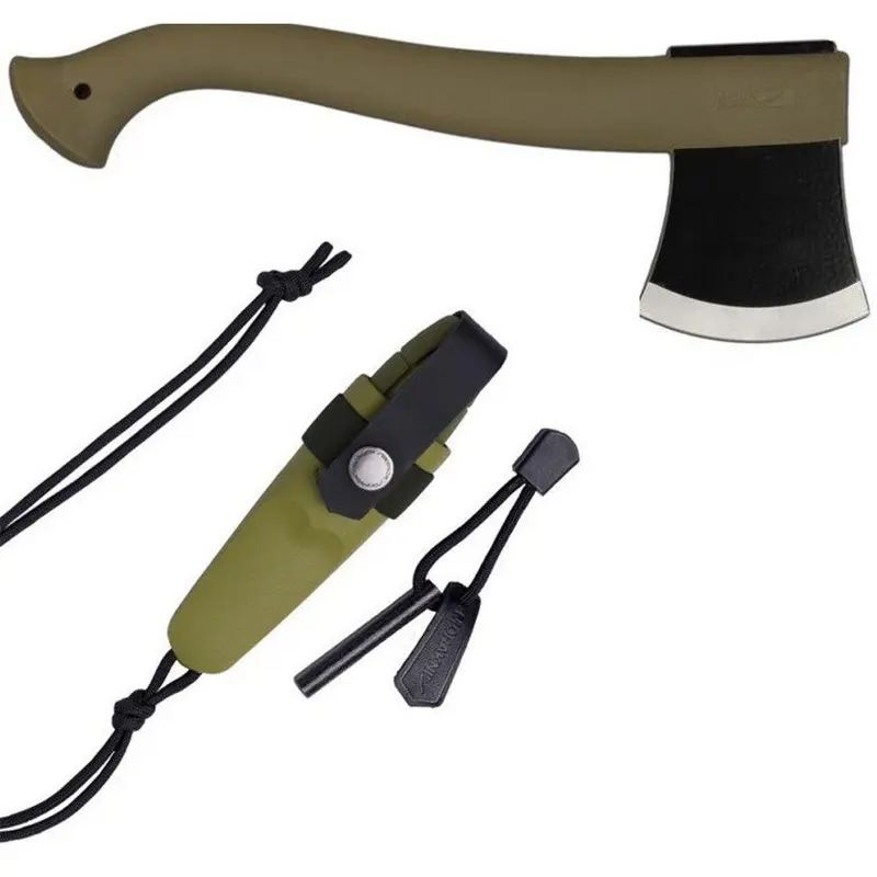Set cutit MORAKNIV ELDRIS cu amnar si topor MORAKNIV OUTDOOR ( CBS18 )