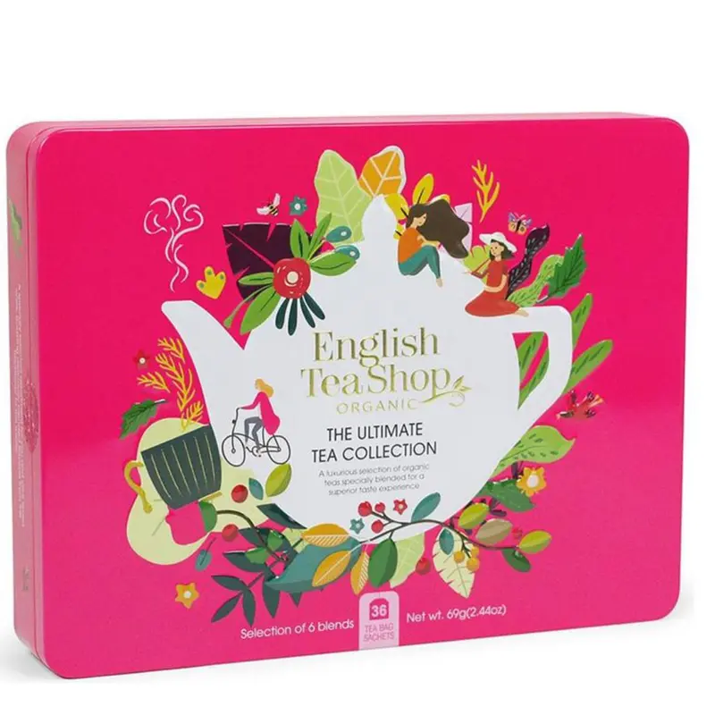 Set de ceaiuri bio 6 arome 69g English Tea Shop