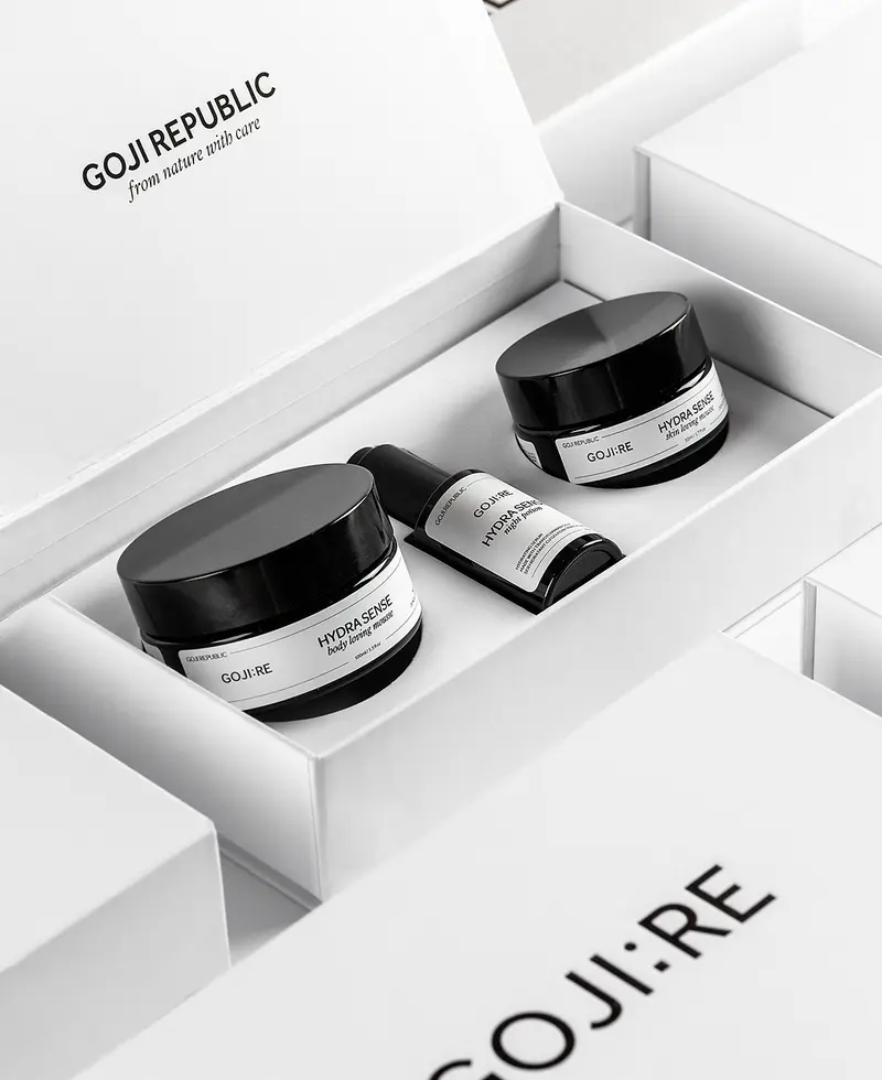 Set de cosmetice naturale cu goji | HYDRA SENSE SET