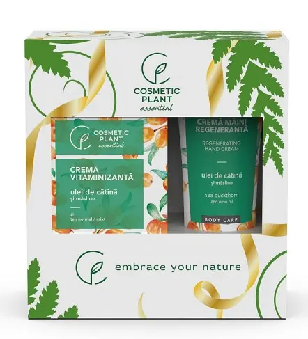 Set Essential cătină zi 50 ml + mâini 100 ml – Cosmetic Plant
