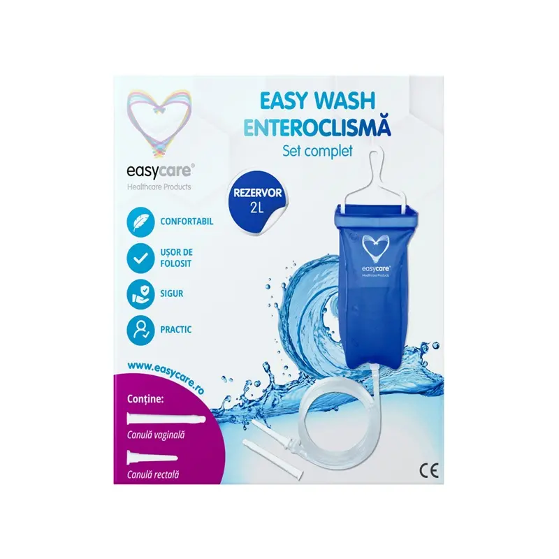Set irigator pentru enteroclismă Easy Wash 2 L – Easy Care