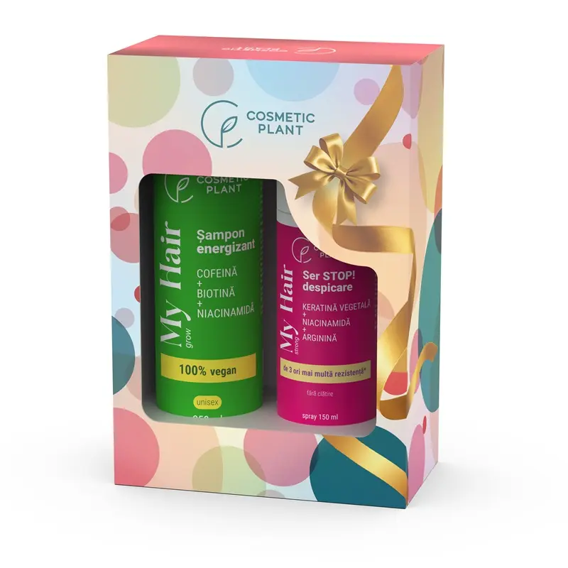 Set MY HAIR șampon 250 ml + ser 150 ml – Cosmetic Plant