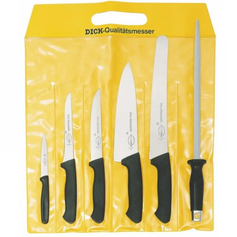 Set pentru bucatarie, 5 cutite si masat, DICK PRO-DYNAMIC ( 8.5100 )