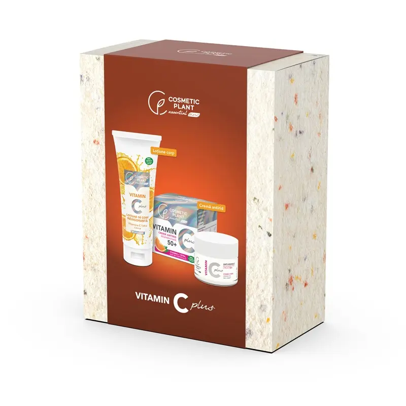 Set Vitamin C cremă 50 ml + loțiune 200 ml – Cosmetic Plant