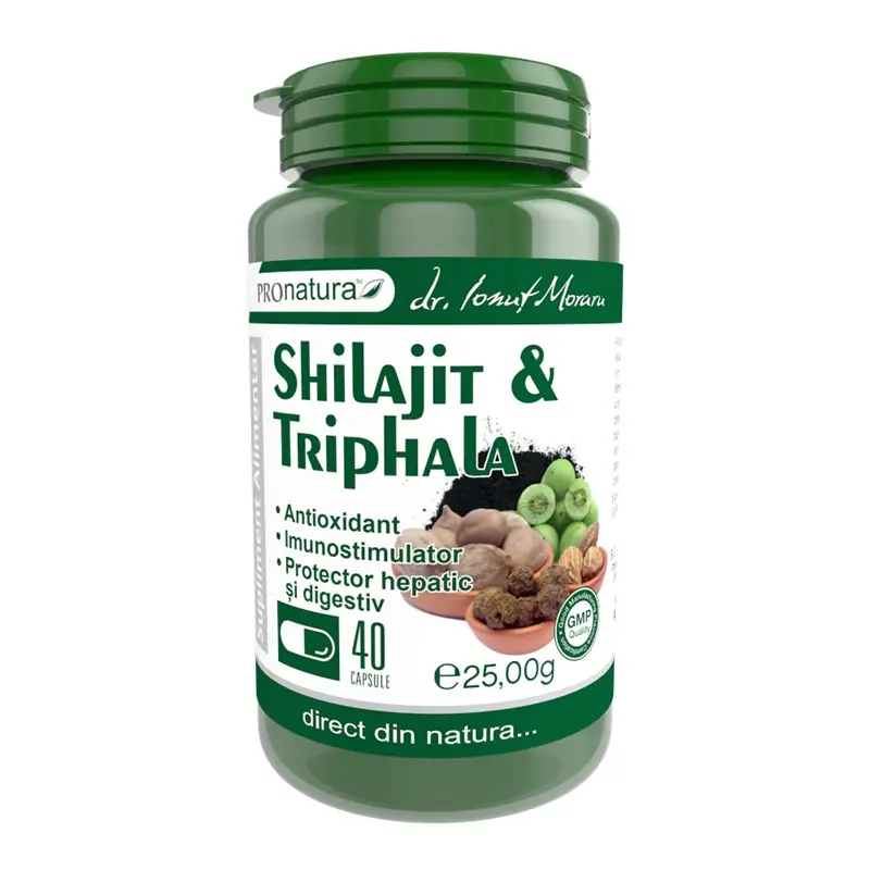 Shilajit & Triphala 40 capsule – Medica
