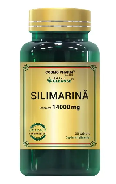 Silimarină 14000 mg 30 tablete – Cosmo Pharm