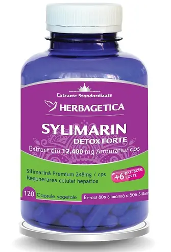 Silymarin 80/50 Detox Forte 120 capsule – Herbagetica