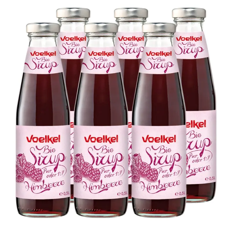 Sirop bio de zmeura 1