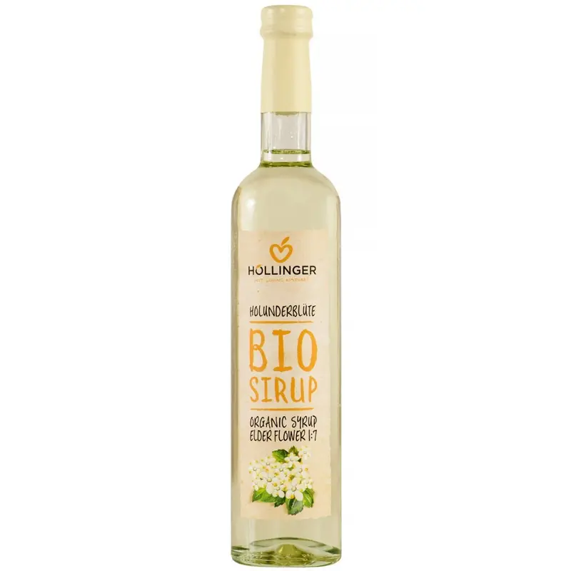 Sirop bio din flori de soc, 500ml