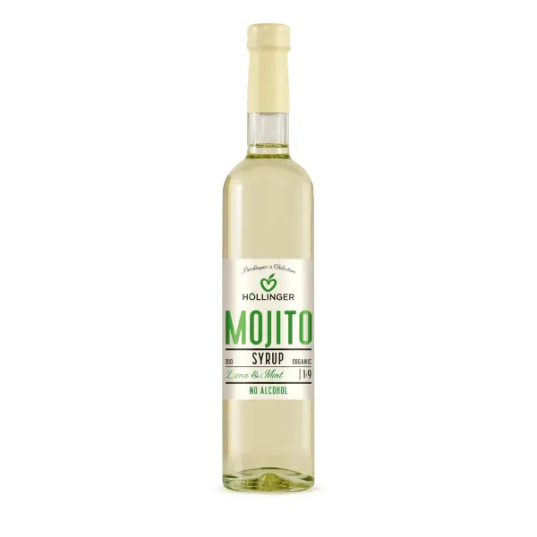 Sirop bio pentru bauturi si cocktail mojito 500ml Hollinger
