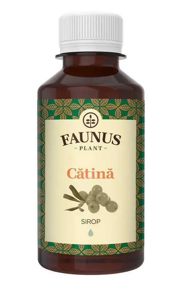 Sirop de Cătină 200 ml – Faunus Plant - Gust plăcut