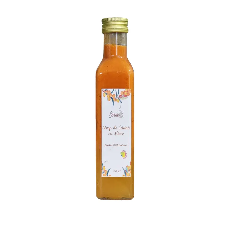 Sirop de catina cu miere 250 ml Soria