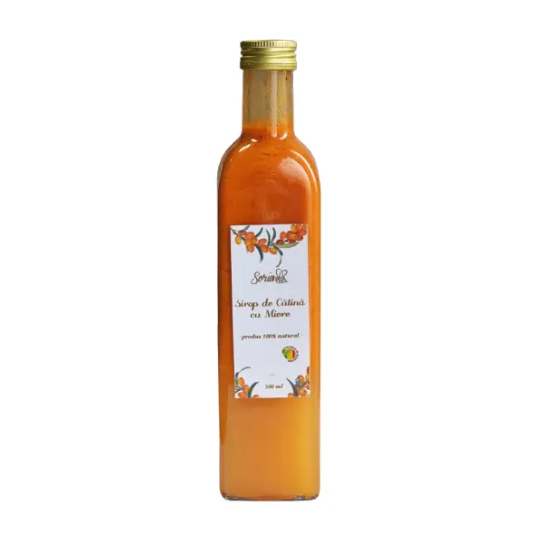Sirop de catina cu miere 500ml Soria