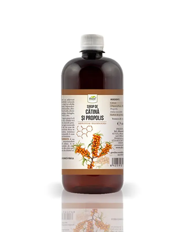 Sirop de cătină și propolis 500 ml – Dorel Plant