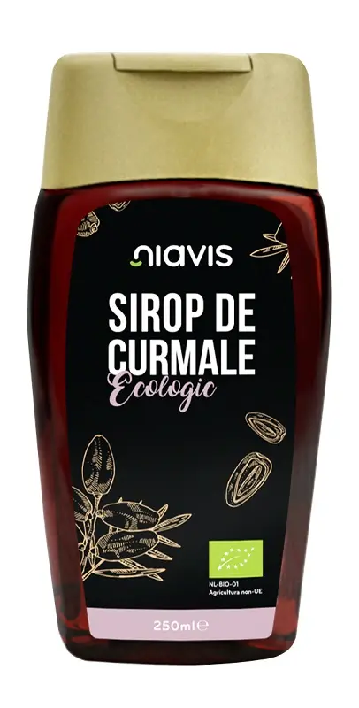 Sirop de curmale bio 250 ml – Niavis - Gust de caramel