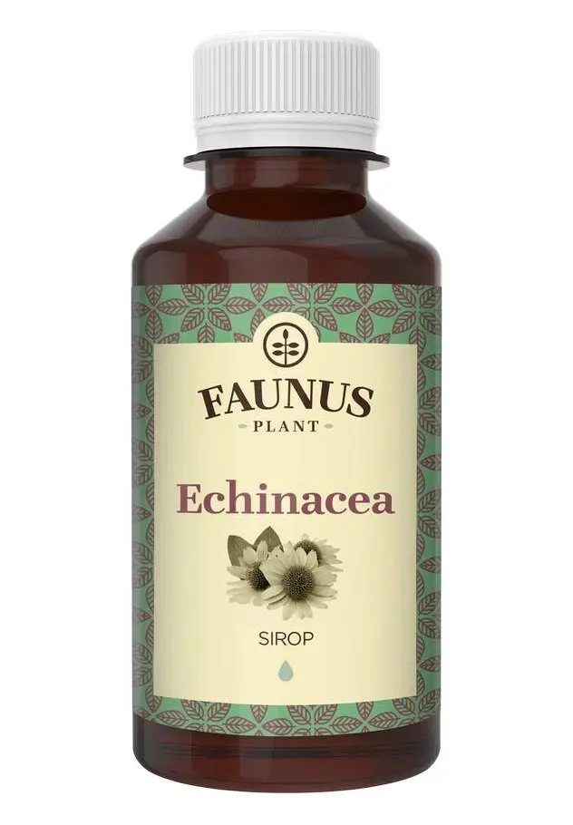 Sirop de Echinacea 200 ml – Faunus Plant - Gust plăcut