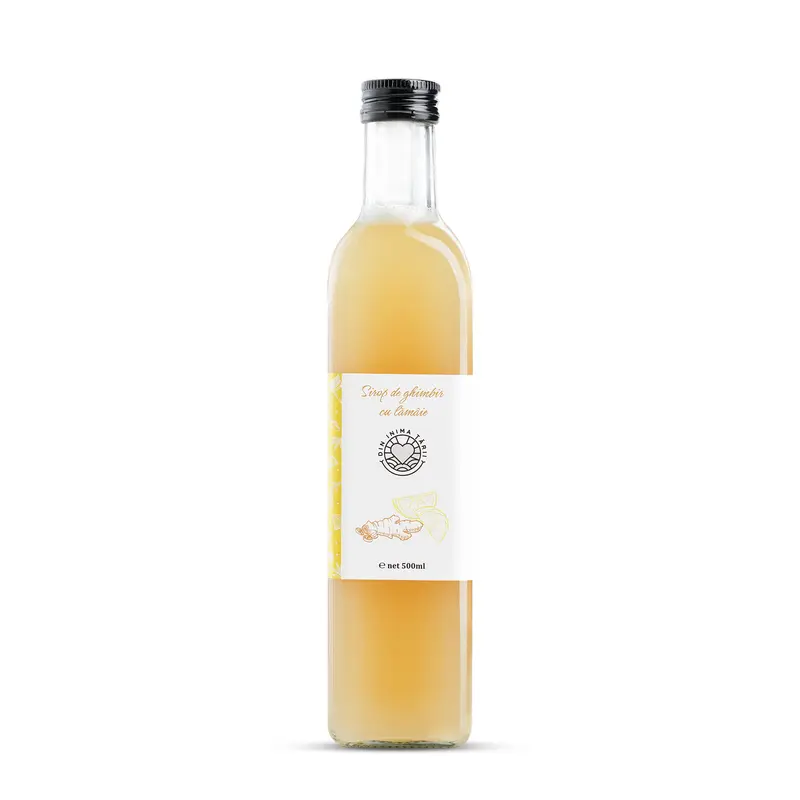 Sirop de ghimbir cu lămâie