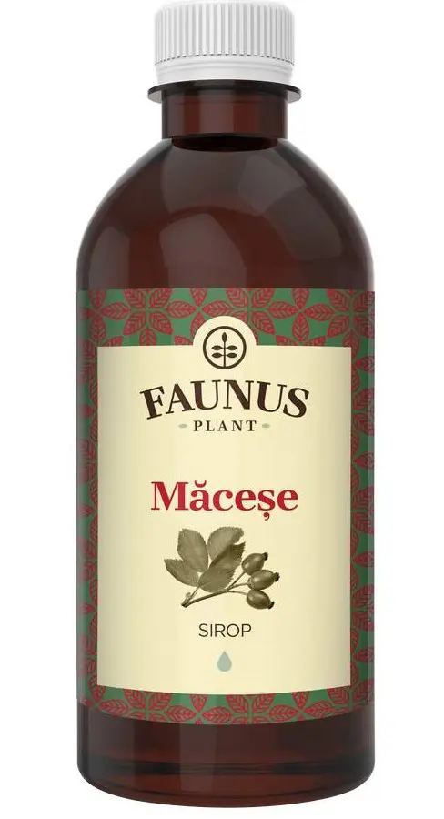 Sirop de Măceșe 500 ml – Faunus Plant - Gust plăcut