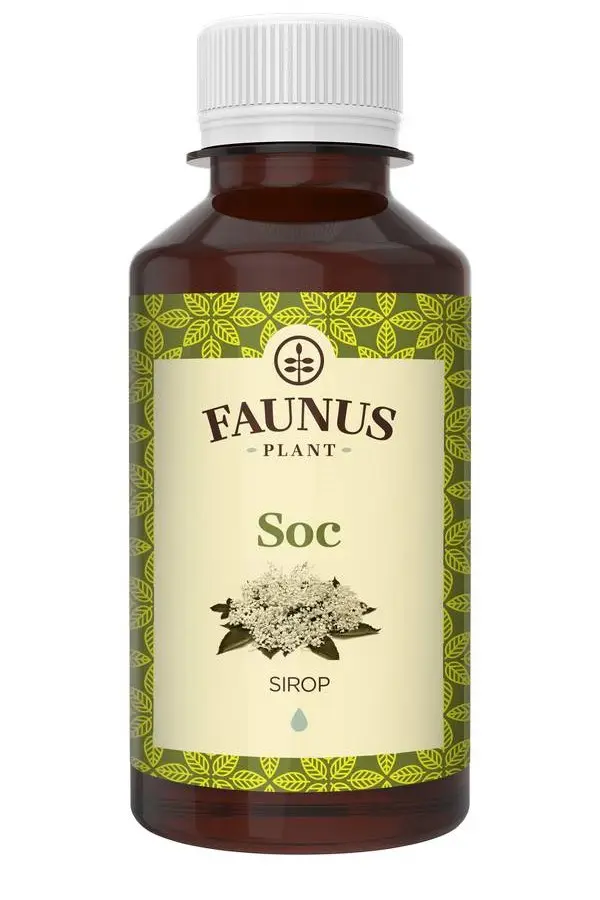 Sirop de Soc 200 ml – Faunus Plant - Gust plăcut