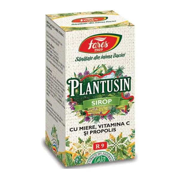 Sirop Plantusin cu miere si propolis R9 100 ml