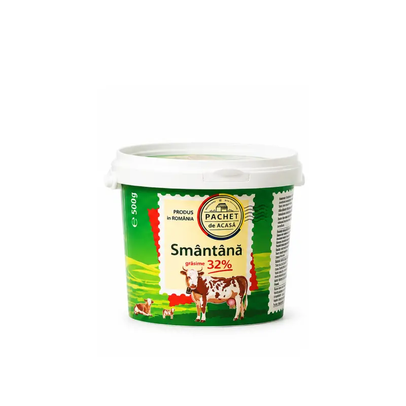 Smântână 32%, Pachet de Acasă, 500g