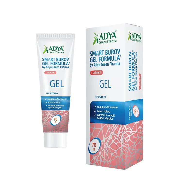 Smart Burov Formula gel 70 g – Adya Green Pharma - Răcoritor