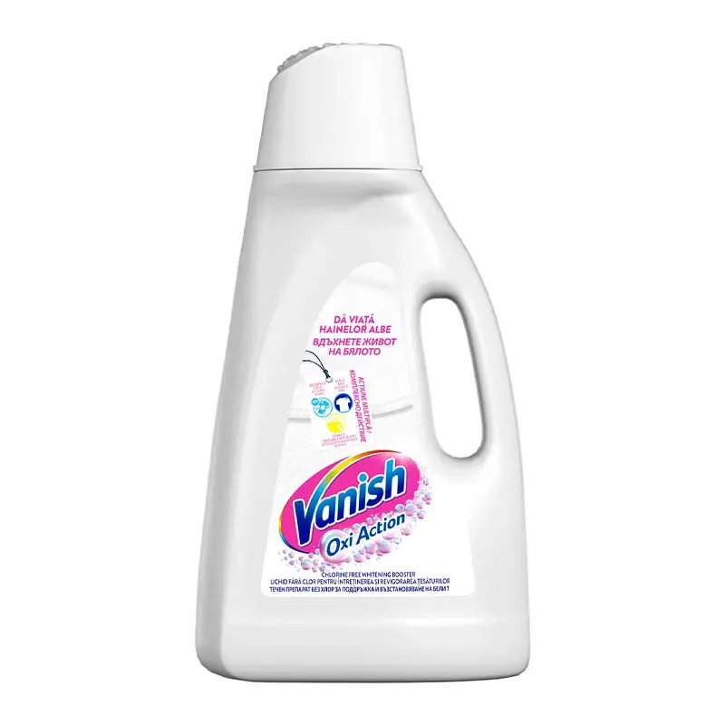 Solutie pentru indepartarea petelor Vanish White 3L