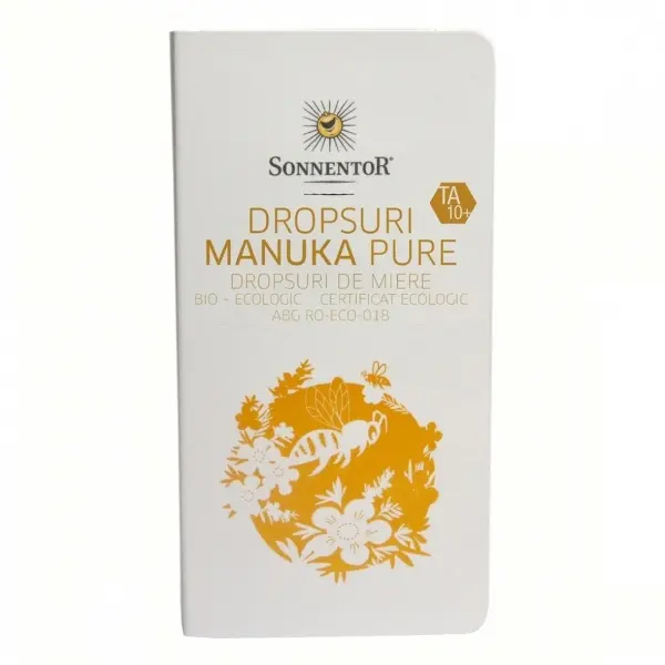 Sonnentor Dropsuri Miere Manuka (Ta 10+) 100% Pur 22.4G Eco