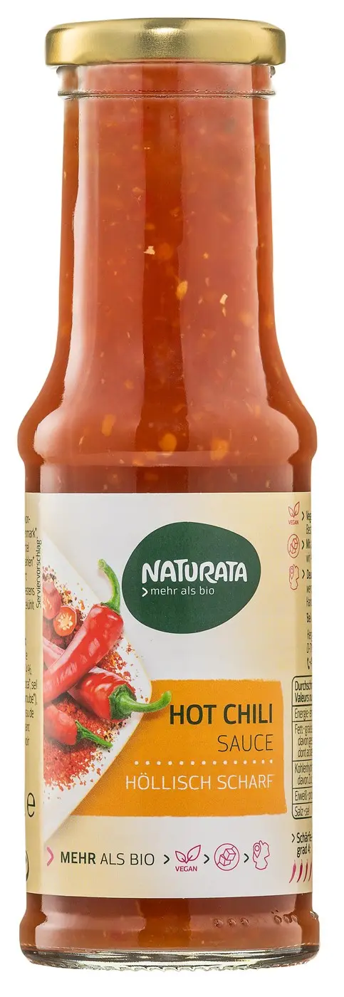 Sos bio Hot Chili, 210ml Naturata