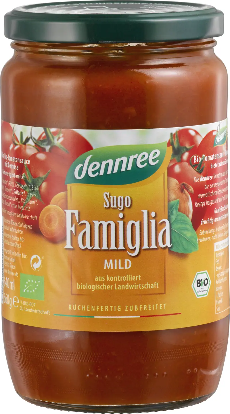 SOS DE ROSII SUGO FAMIGLIA BIO 660G