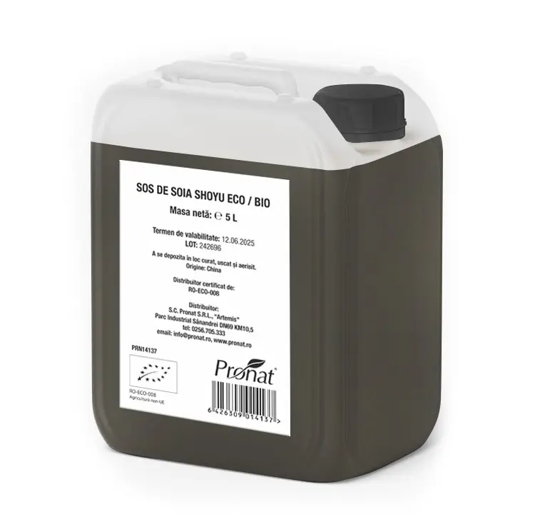 Sos de soia Shoyu, bio, 5L Pronat