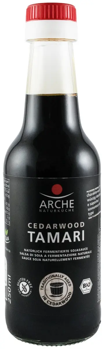 Sos de soia Tamari cedarwood, bio, 250g Arche