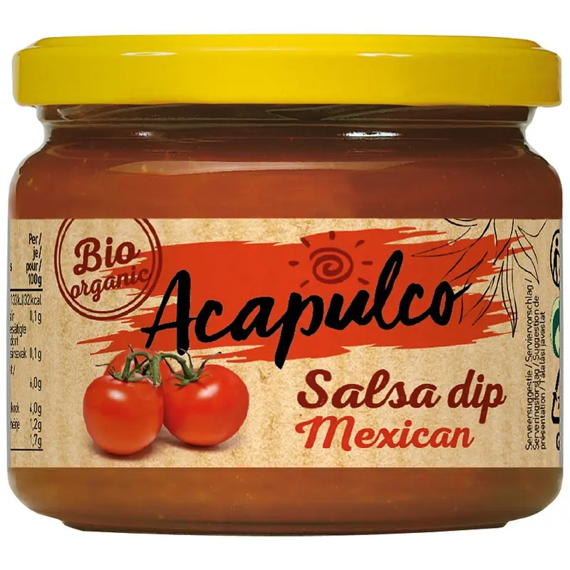 Sos Tortilla Salsa Mexican BIO, 260g