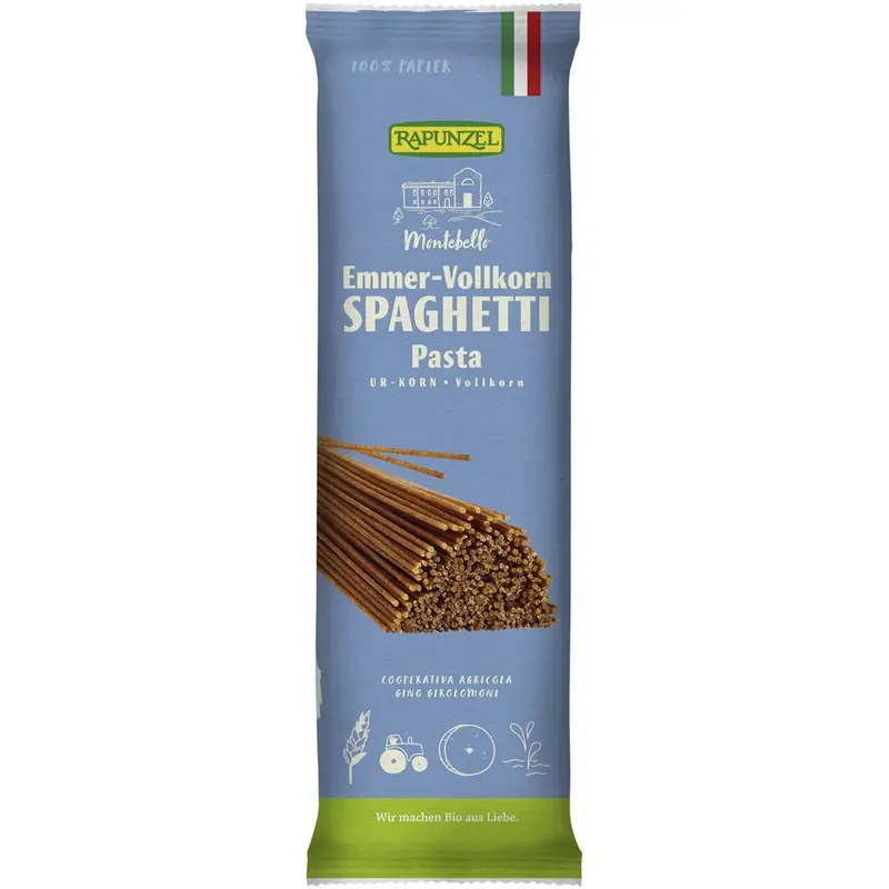 Spaghetti emmer integrale, 500g