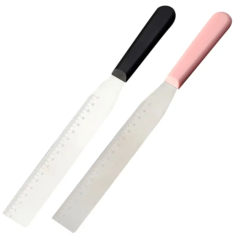 Spatula gradata pentru decor tort 20 cm
