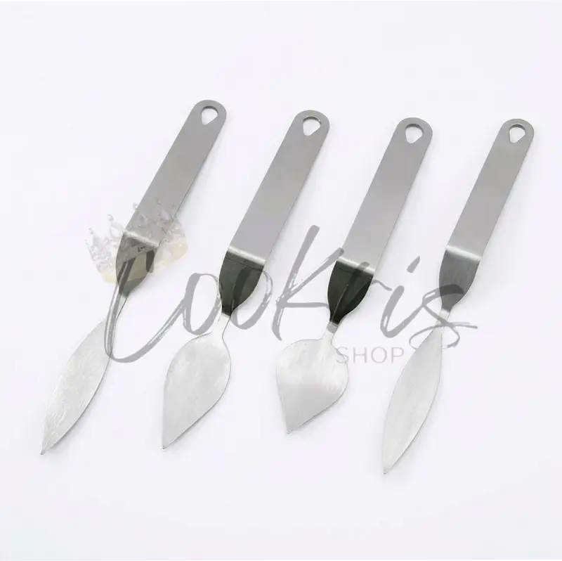 Spatula Inox Pentru Decor Tort