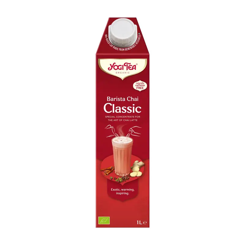 Specialitate concentrata bio de ceai Barista Chai Classic, 1000ml Yogi Tea