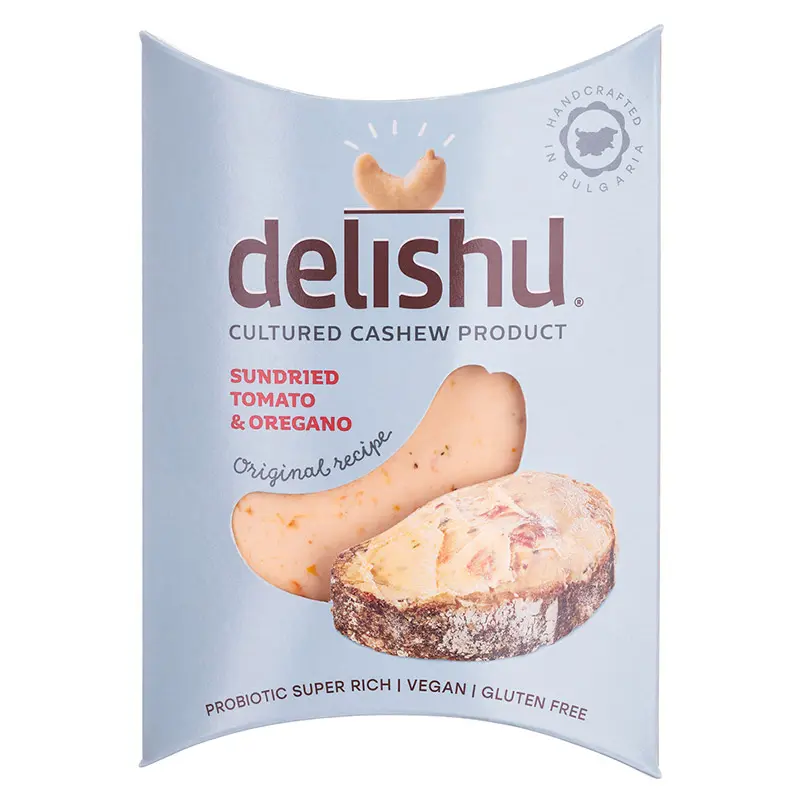 Specialitate din Caju Bio cu Rosii si Oregano Delishu 100 g