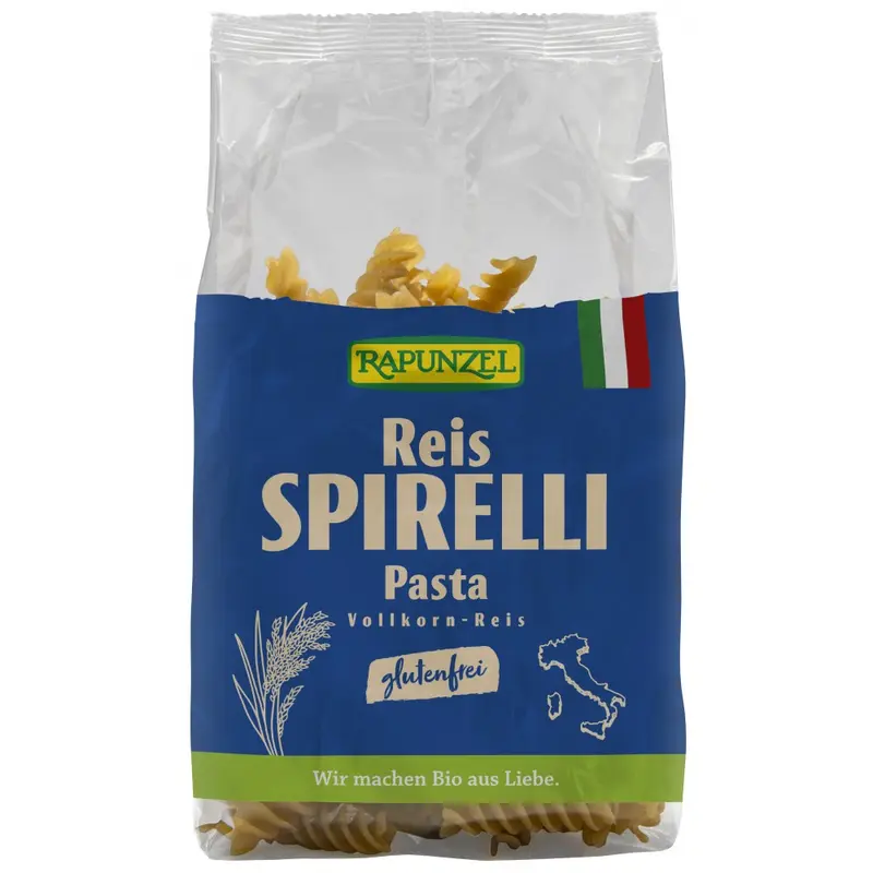 Spirelli din orez fara gluten BIO, 250g