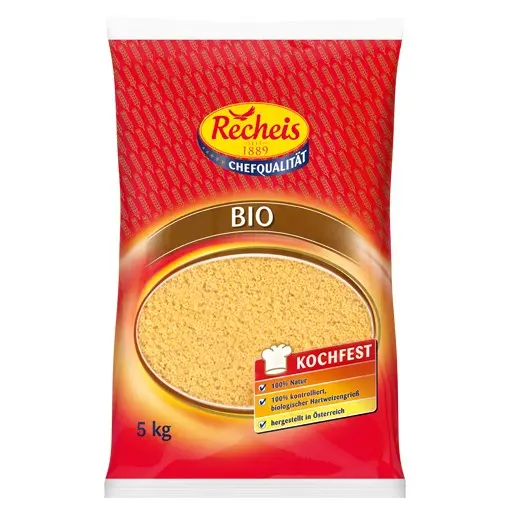 Stelute bio din grau dur 5kg Recheis