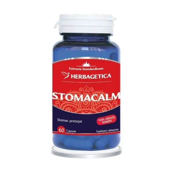 Stomacalm 60 capsule – Herbagetica - Confort digestiv