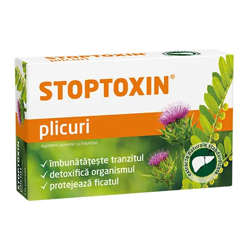 Stoptoxin 10 plicuri – Fiterman Pharma - Pentru toată familia