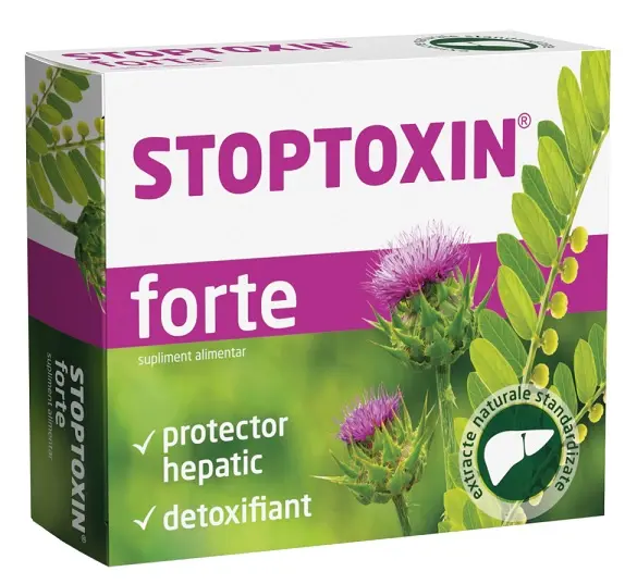 Stoptoxin forte 30 capsule – Fiterman Pharma