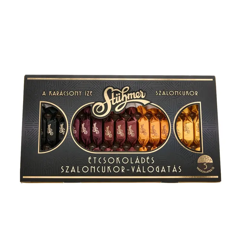 Stühmer delicii de iarnă cu Ciocolata Amaruie Asortate 170g