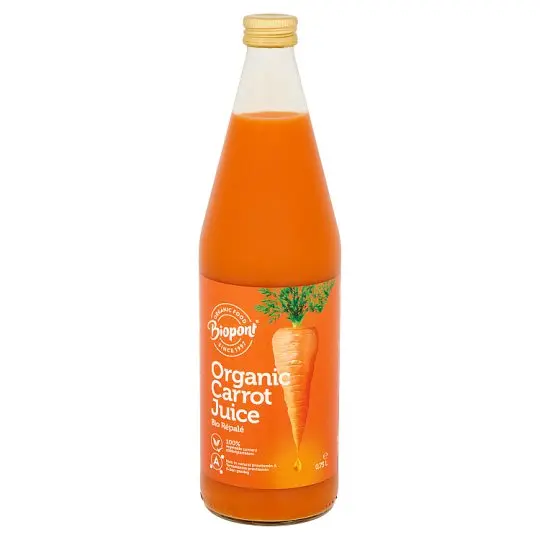 Suc bio de morcovi 750ml Biopont